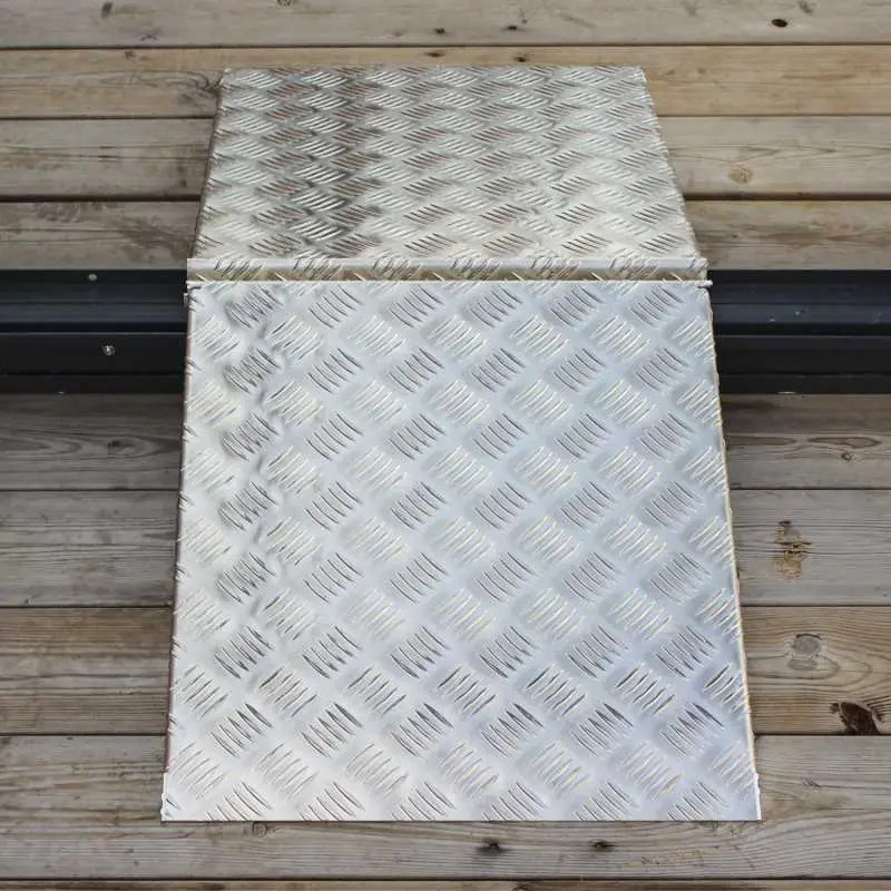 Rampe d'accès en aluminium