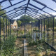 Serre de jardin en verre trempé LUXIA 3,09 x 5,30 m