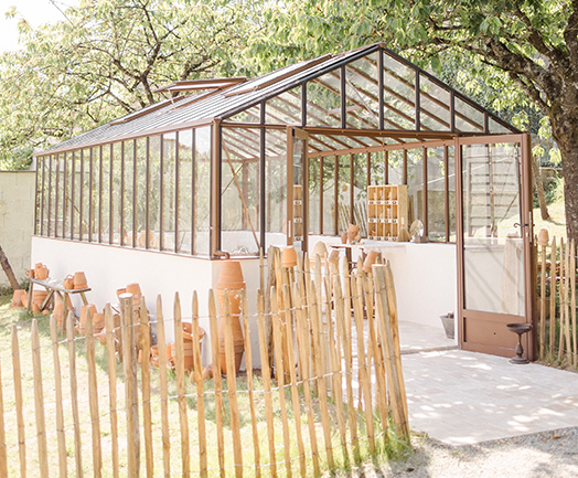 Serre de jardin aluminium Luxia